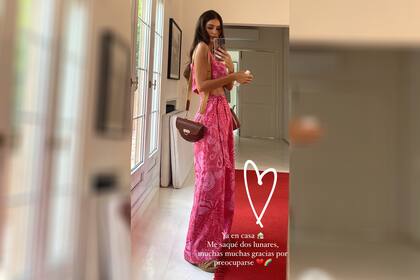 La imagen que compartió Zaira Nara en su historia