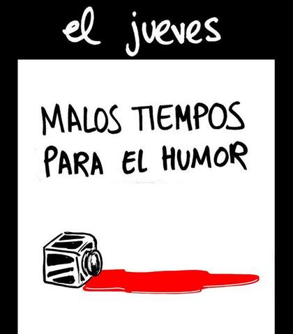 La imagen que publicó la revista de humor española El Jueves