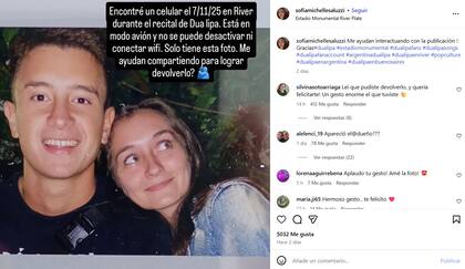 La imagen que se viralizó hasta encontrar al dueño del celular