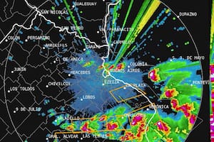 Alerta amarilla por fuertes tormentas para la Ciudad, Buenos Aires y otras tres provincias