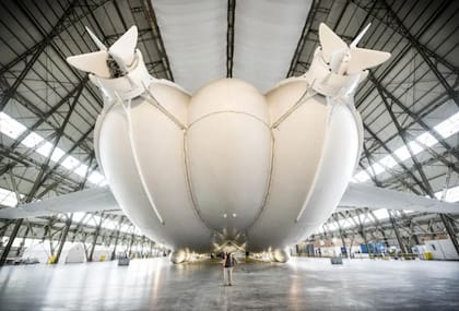 La impactante aeronave conocida como "vagabundo volador"