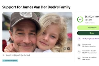 Cuánto va la colecta que impulsaron para la familia de James Van Der Beek