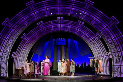 La impactante escenografía de la obra