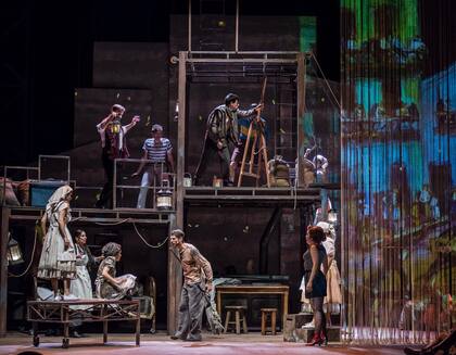 La impactante puesta de "Benito de La Boca"