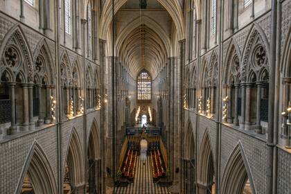 La imponente Abadía de Westminster