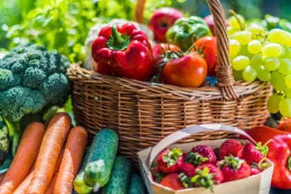 Para tener dieta vegetariana saludable, es fundamental comer una gran variedad de alimentos