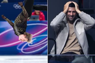 La impresionante performance del patinador Malinin que desató la ovación de Djokovic en los Juegos Olímpicos de invierno
