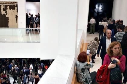 La inauguración, con entrada libre y gratuita, colmó las salas del Malba