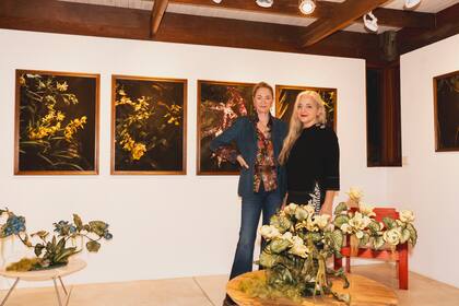 La inauguración de la muestra de Paola Marzotto y Nicola Costantino