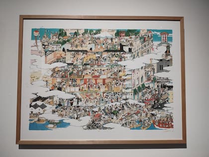 La inauguración de la muestra en el Museo Oriental