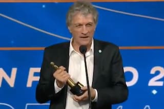 Daniel Fanego elogió la inauguración del Gasoducto Néstor Kirchner en los Martín Fierro