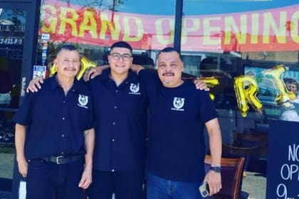 La inauguración del negocio familiar, en 2022