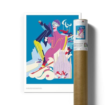 La inclusión, el espíritu paralímpico y la determinación de los atletas que compiten en los seis deportes de los Juegos Paralímpicos de Invierno Milano Cortina 2026, resumidos en el póster