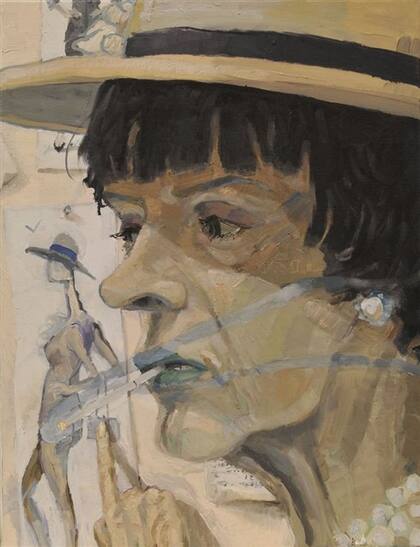 La inconfundible imagen de Coco Chanel que integra una galería de personajes reales y de ficción