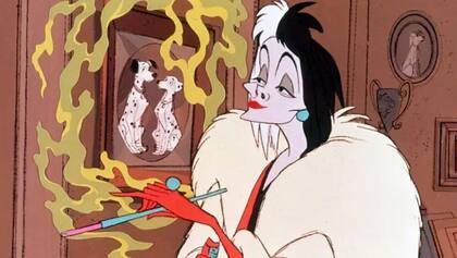 La inconfundible (y malvada) Cruella de Vil