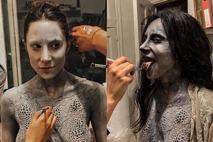 La increíble transformación de Magui Bravi para interpretar a su personaje en la película Tú