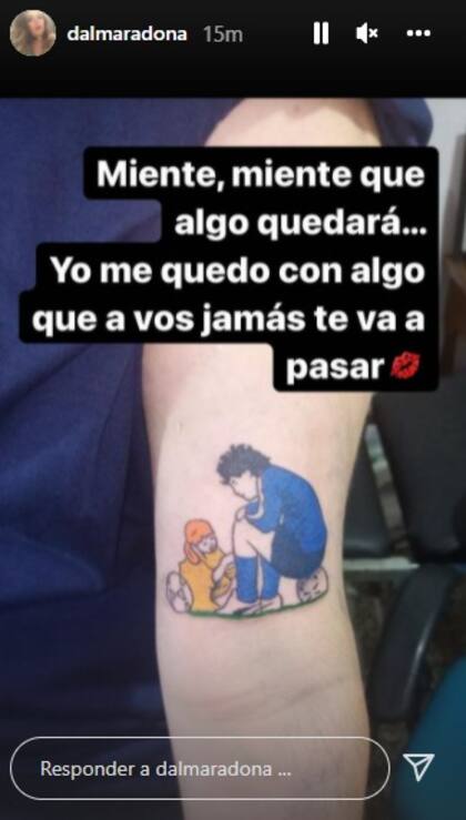 La indirecta de Dalma Maradona a Verónica Ojeda