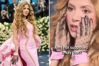 En la Met Gala, Shakira habló de más y se dio cuenta cuando ya era tarde