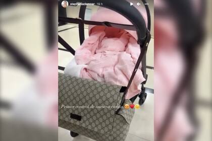 La influencer compartió el primer control de Arianna (Foto: Instagram @stephaniedemner)