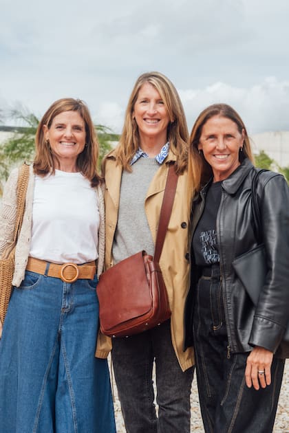 La influencer de jardinería Josi Silveyra y las paisajistas Rocío Kavanagh y Sofía Saubidet