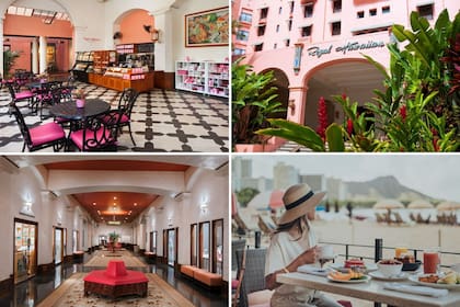 La influencer disfrutó de la belleza natural del entorno y del acceso a las atracciones cercanas (Foto The Royal Hawaiian)