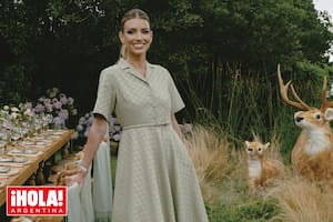 Entramos al idílico bautismo de Alessandro, el bebé de Angie Landaburu