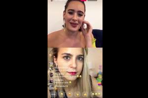 Magalí Tajes y Flor Jazmín contaron su historia de amor en un Instagram Live