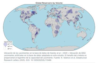 La influencia de las represas en los mares del mundo