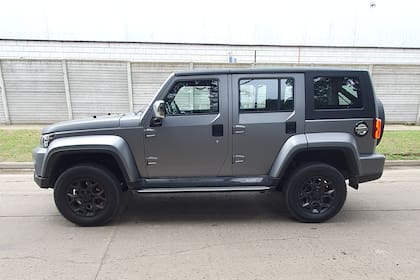 La influencia del Jeep Wrangler es muy clara en este BAIC BJ40