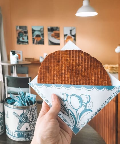 La influencia holandesa también el packaging y la decoración