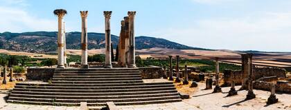 La influencia romana se extendió al otro lado del Mediterráneo o "Mare Nostrum"