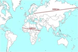 El video viral que muestra cómo es en realidad el mapa del mundo