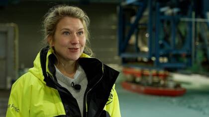 La ingeniera de rompehielos Riikka Matala afirma que esos buques necesitan tanto resistencia estructural como motores potentes.