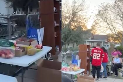 La iniciativa consta de realizar donaciones de comida y que las familias adquieran los productos que necesitan