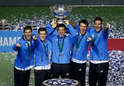 El equipo argentino de la Copa Davis que hizo historia al obtener la ensaladera de plata en 2016