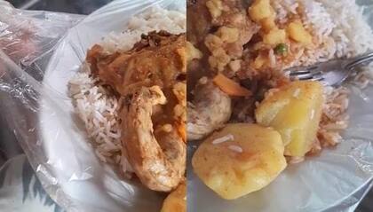 La insólita medida que tomó una mujer para no ensuciar los platos durante un corte de agua