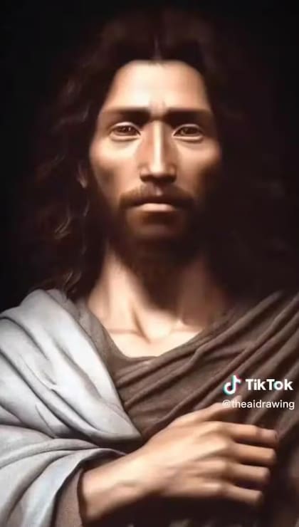 La inteligencia artificial recreó cómo sería el rostro de Jesús