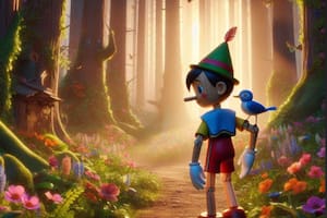 La inteligencia artificial responde cómo se vería Pinocho en la vida real