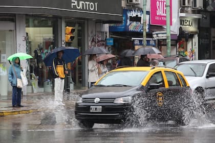 En la Ciudad de Buenos Aires hay pronóstico de lluvia hasta el jueves.