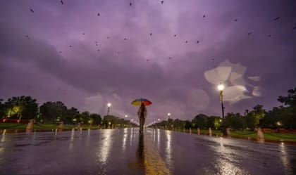 La intensidad de la lluvia influye en su capacidad de limpiar el aire