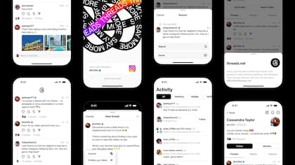 La interfaz de Threads es similar a la de Twitter, con la que busca rivalizar