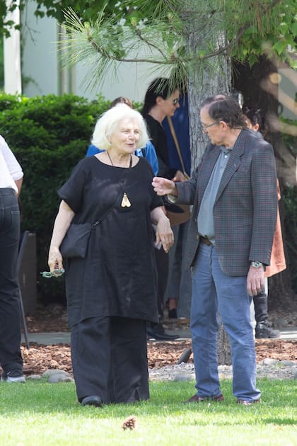 La interiorista Gloria César y Roberto Bordeu