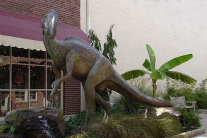 La intervención permitió recuperar un esqueleto casi completo de un dinosaurio herbívoro (visitsouthjersey)