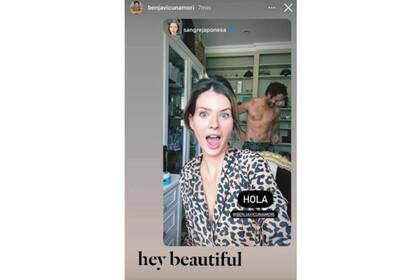 La íntima complicidad de la pareja que despertó gracia entre los seguidores