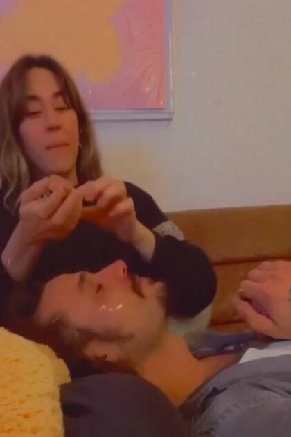 La intimidad de la cuarentena de Jimena Barón y Daniel Osvaldo