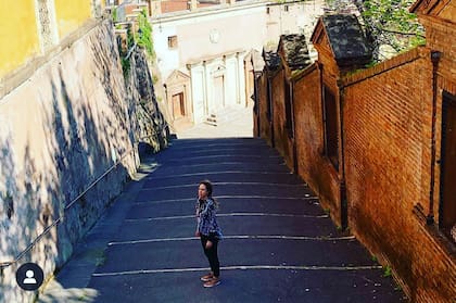 Desiree de Ridder está en Roma, donde hacía una residencia para artistas