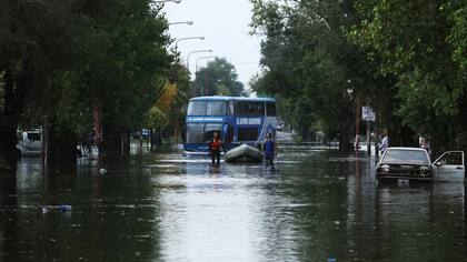 La inundacion del 2013 en La Plata