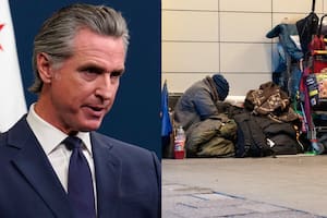 El nuevo plan de Newsom para que menos personas duerman en las calles de California
