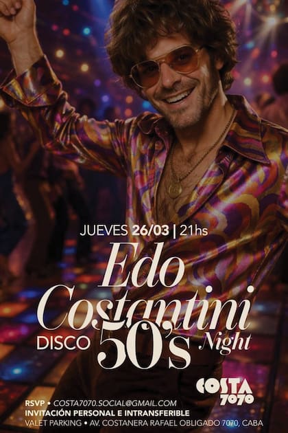 La invitación, diseñada y protagonizada por el mismísimo Edo