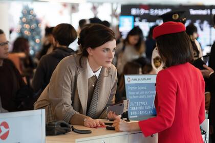 La irlandesa Aisling Bea es Carol, la mamá del niño olvidado en su casa